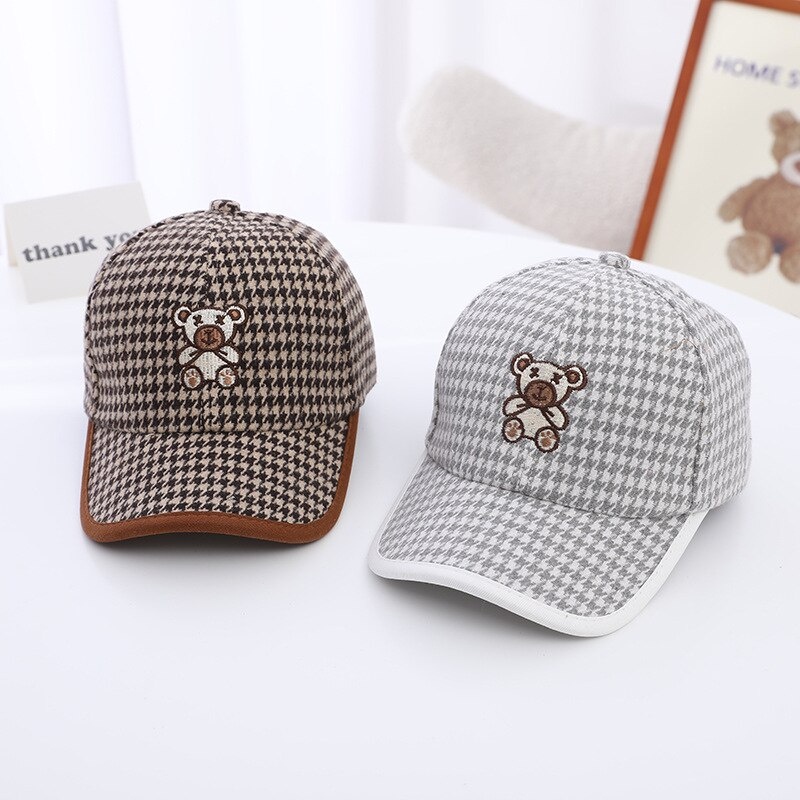 COD!!! topi anak karakter lucu motif BOARD BEAR usia 1-5 tahun keren import korea premium / babylovanta