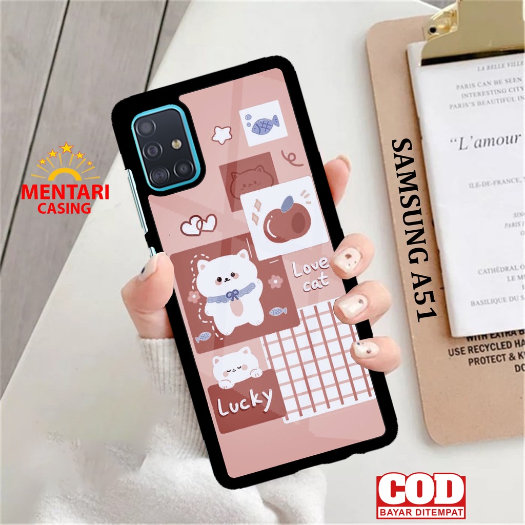 Case SAMSUNG A51 CASING SAMSUNG A51 [ CUTE ] Mentari casing case hp kondom hp case custom case casin