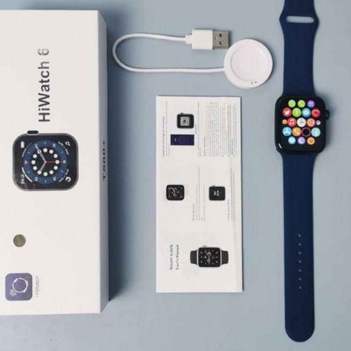 Best Product Jam tangan Smartwatch Fullscreen T500+ plus hiwatch 6