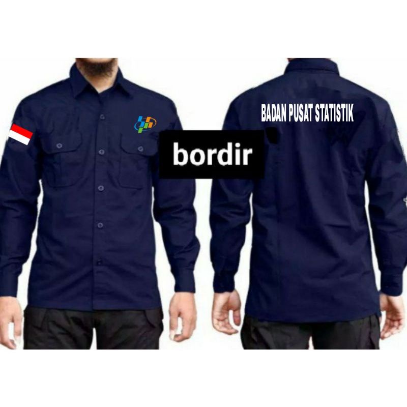 Jual kemeja BPS baju BPS seragam bps pdh BPS kemeja kerja BPS baju ...