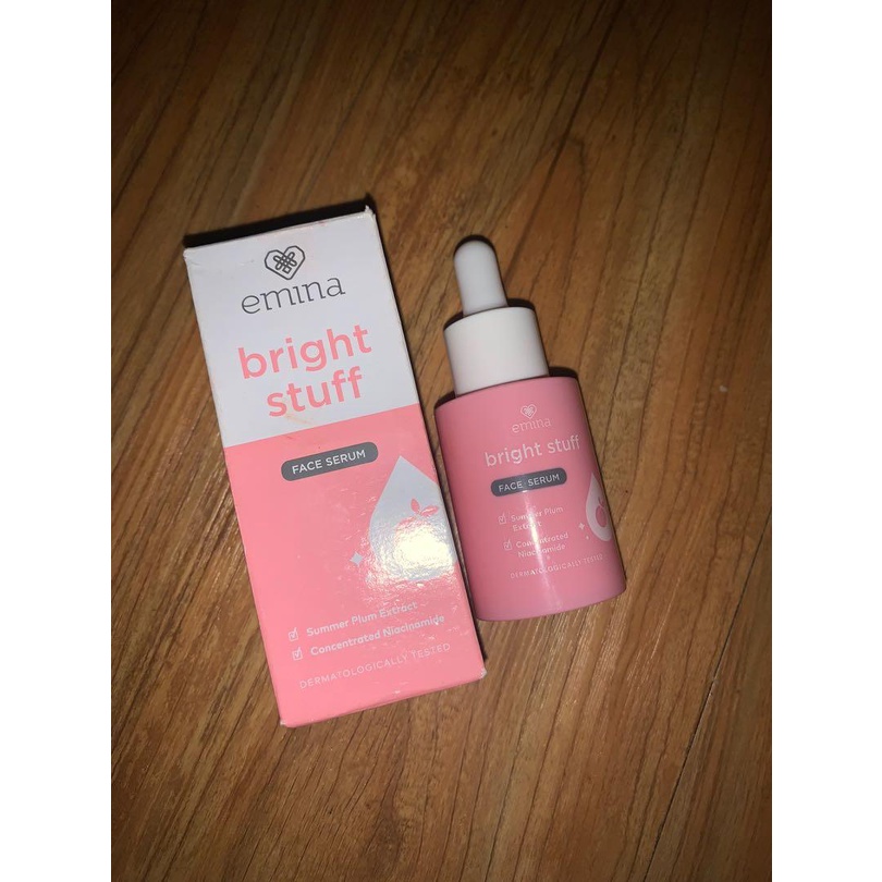 Emina Bright Stuff Face Serum 30ml RUMAH CANTIK