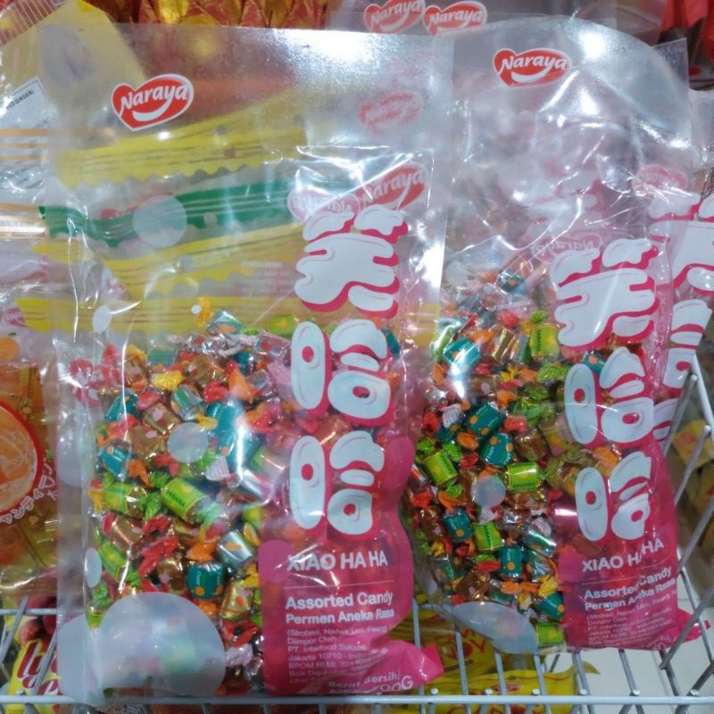 

NARAYA PERMEN XIAO HAHA 500G / ASSORTED CANDY PERMEN ANEKA RASA