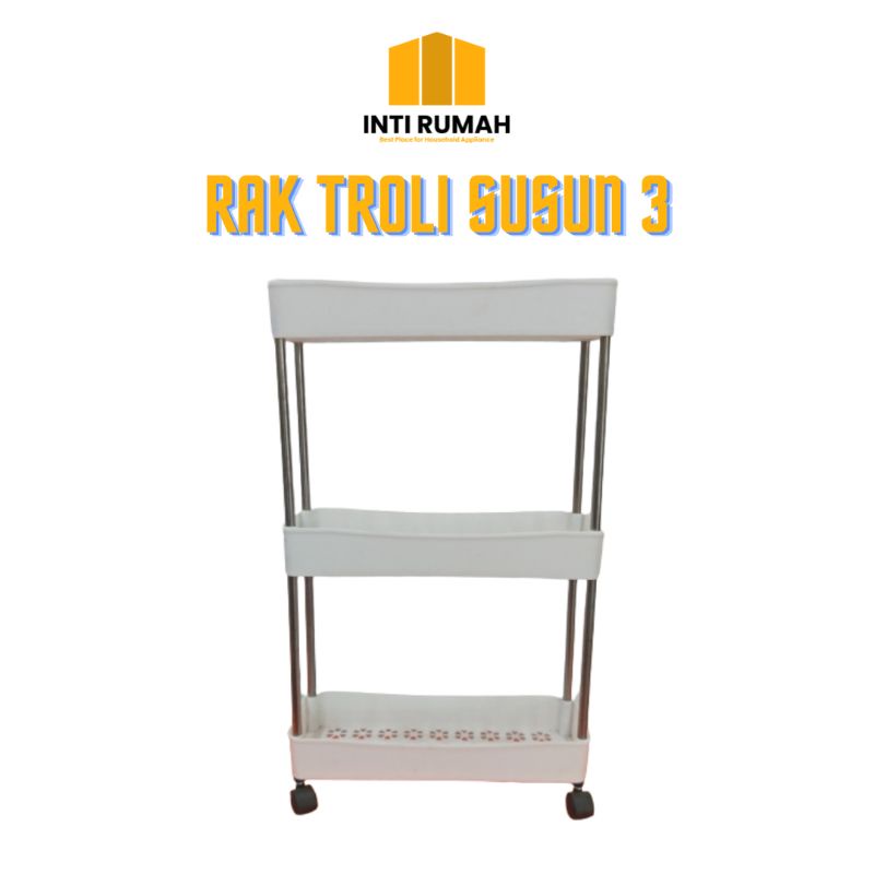 RAK TROLI SUSUN 3/ RAK TROLI SERBAGUNA SUSUN 3