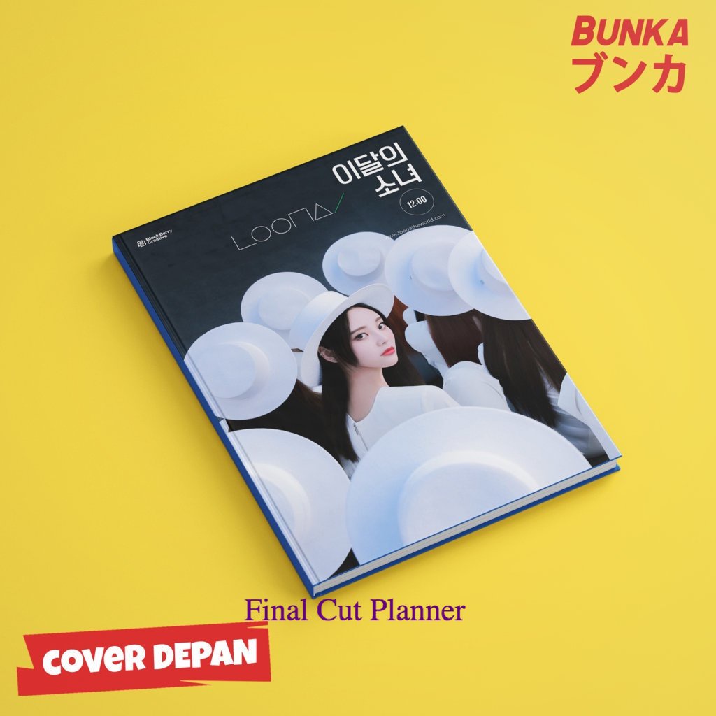 

Notebook KPOP Loona Midnight Jinsoul Hardcover A5 Buku Tulis Catatan Notes Agenda Planner Jurnal .