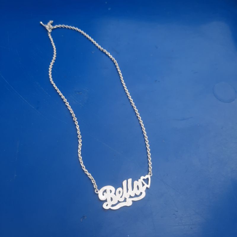 Kalung Nama Perak Murni Untuk Anak - Anak & Dewasa
