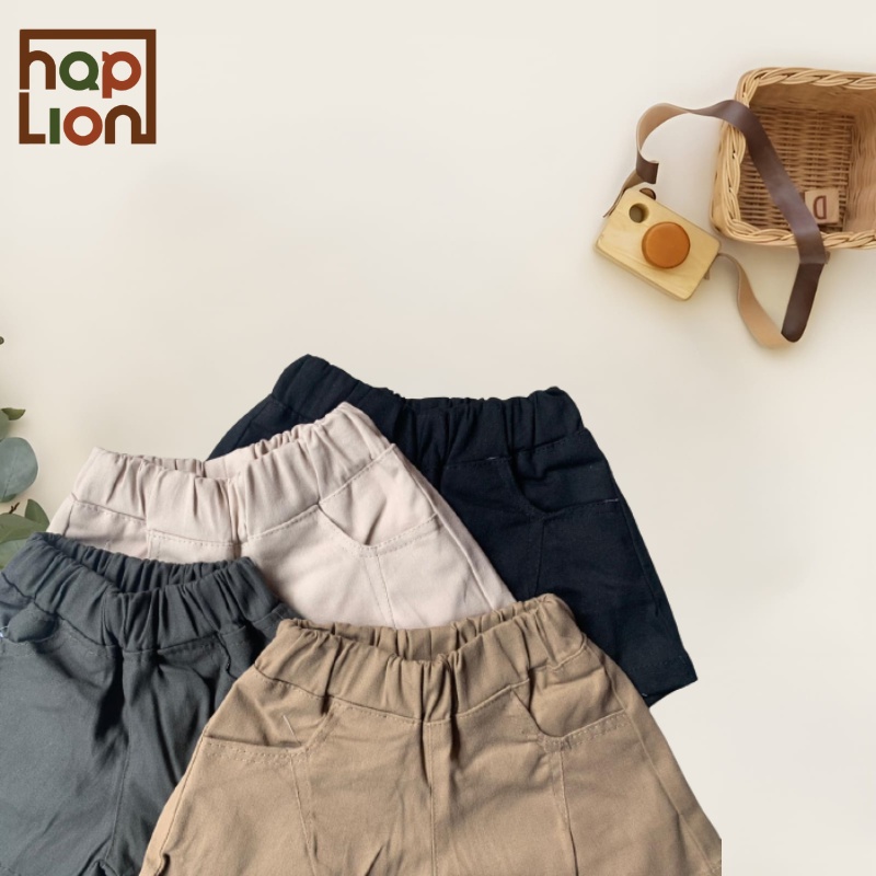 Hotpants Pendek Chinos Kenzie Unisex 1 - 6 Tahun | Haplion Kidswear