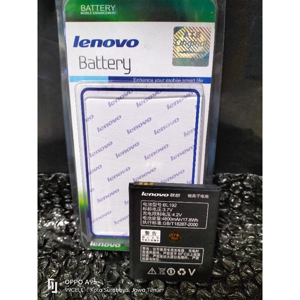 Baterai | Battery | Batre Lenovo BL 192 original