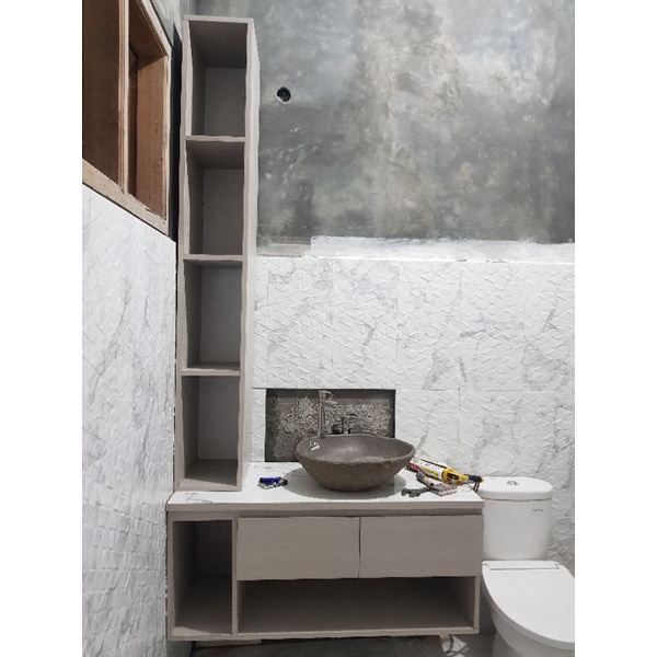rak wastafel kamar mandi