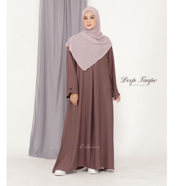 Paling Dicari Abaya HItam Abaya Syari Abaya Turki Abaya Jetblack Abaya Basic Abaya Polos ZAHRA