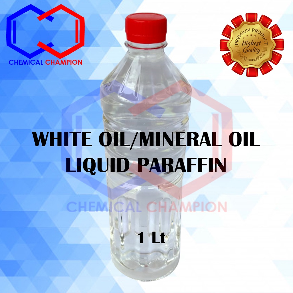 Jual White Oil / Mineral Oil / Paraffin Liquid 1 Liter Shopee Indonesia