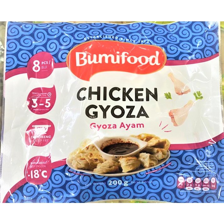 

Bumifood Chicken Gyoza 200gr