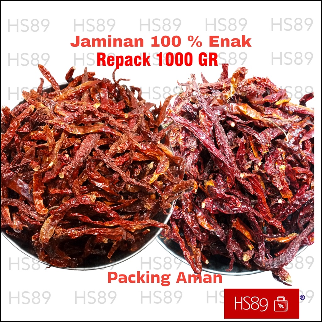 

Cabe Kering - Cabai Kering - Lada Kering Import 1000 Gr