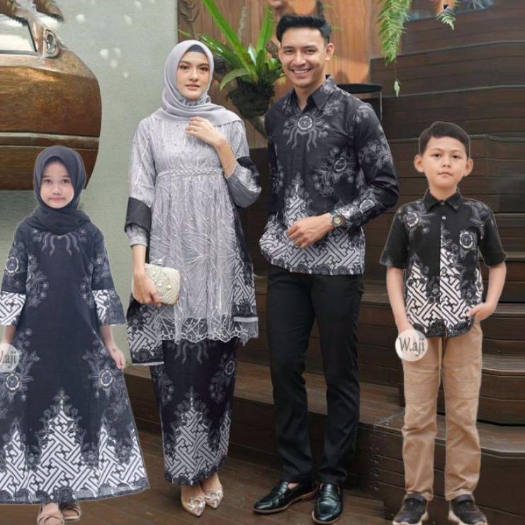 Siap Kirim Batik couple family batik couple keluarga batik couple kebaya moderan  batik couple anak 