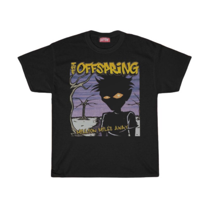 KAOS / T SHIRT / THE OFFSPRING / KAOS BAND THE OFFSPRING MILLION MILES AWAY