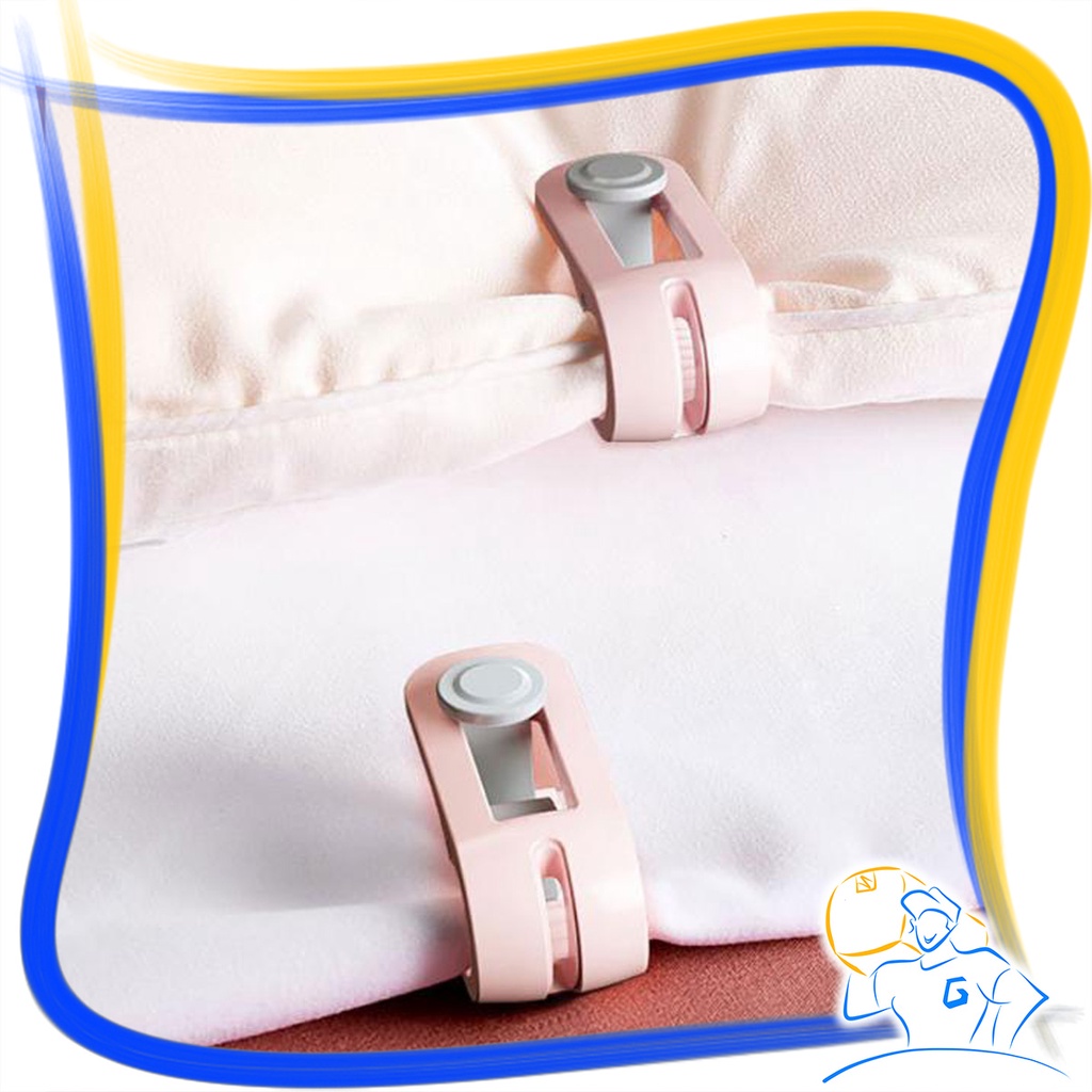 Klip Penjepit Sprei Kasur Anti Geser Licin Quilt Cover Holder Selimut