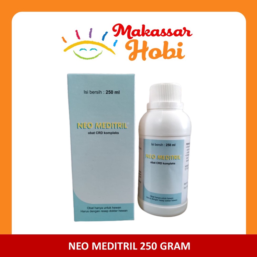 Neo Meditril 250ml Obat Ayam Ngorok CRD Korisa Snot Neomeditril Medion