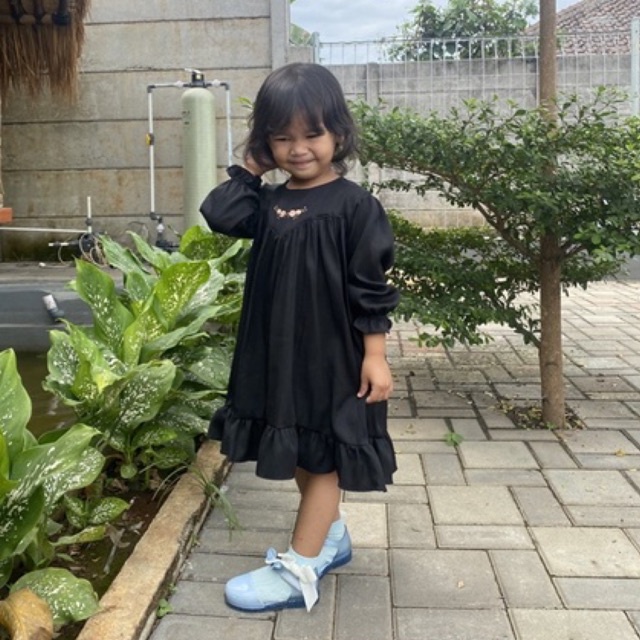 Ayesha - VANILLA DRESS | Tunik Anak Elegan