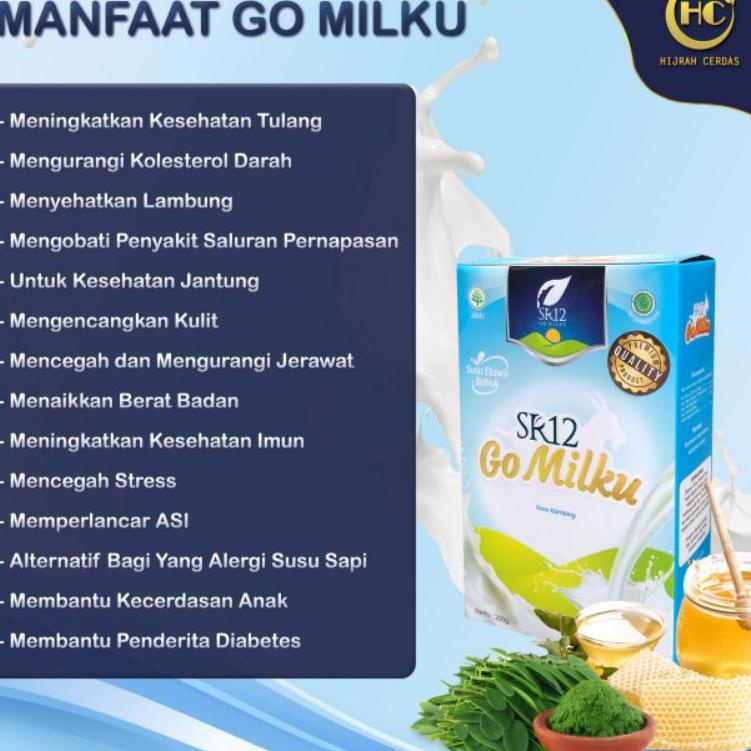 

GROSIR Susu Etawa Gomilku Premium SR12 Halal Bpom 200gr 600gr buruan