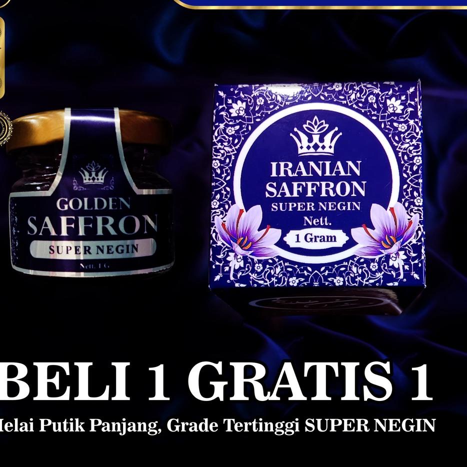 

Laku Keras--SAFFRON IRAN /1gramSaffron (REAL SUPER NEGIN) ORIGINAL