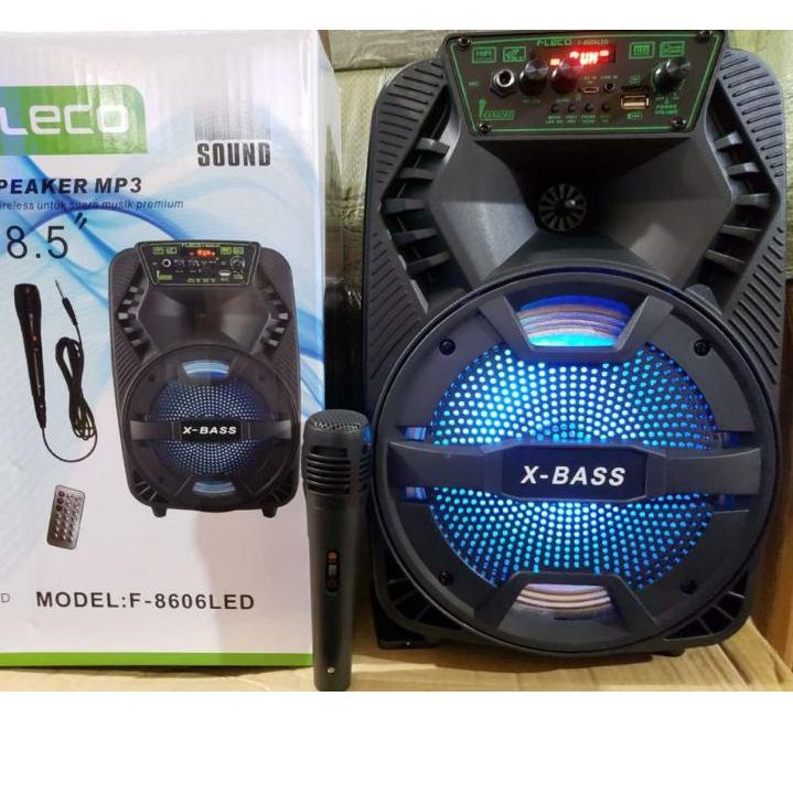 Speaker Bluetooth QS-7801 /3381 FLECO F-8606LED F-8608LED FLECO FL-8955C/D F-8803LED FREE MIC Speake
