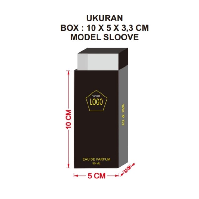 

Dus Box Parfum 30 ml Model Sliding Sloove