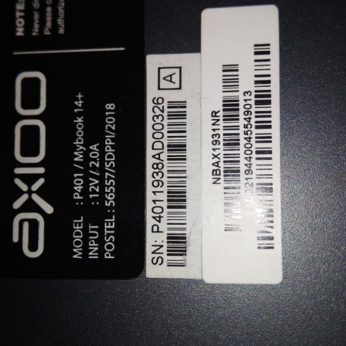 Baterai Laptop Battery Mybook Axioo 14 Anq Baru