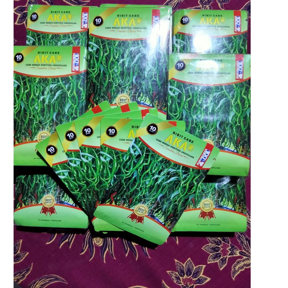 Harga Bersahabat Cabe AKAR 10 Gram - Benih Cabe Merah Keriting AKAR - CMK AKAR - Bibit Cabe AKAR
