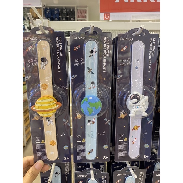 miniso jam tangan astronot series kids watch jam tangan anak planet series jam tangan miniso