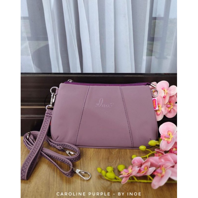 CAROLINE BAG BY INOE BAHAN CHOCOLY ANTI AIR WATERPROOF ORIGINAL GABIA INOE