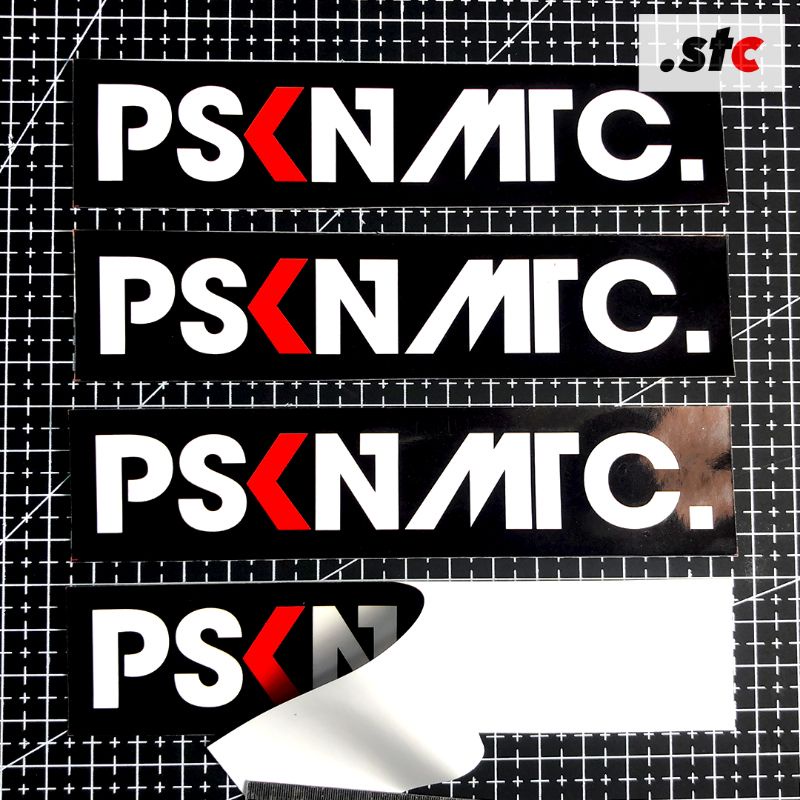 (isi 10) Sticker PSKNMTC pasukan matic PSKN MTC Sticker Motor Beat Vario Mio Matic