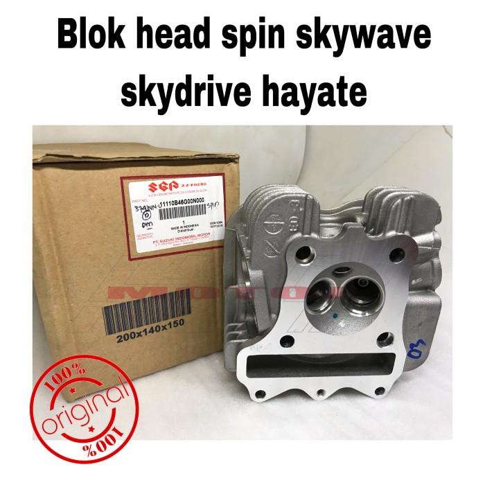 blok head cylinder silinder suzuki spin skywave skydrive hayate ori