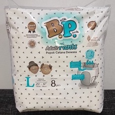 BP Diapers Popok Dewasa model Celana / Adult Pants L isi 8