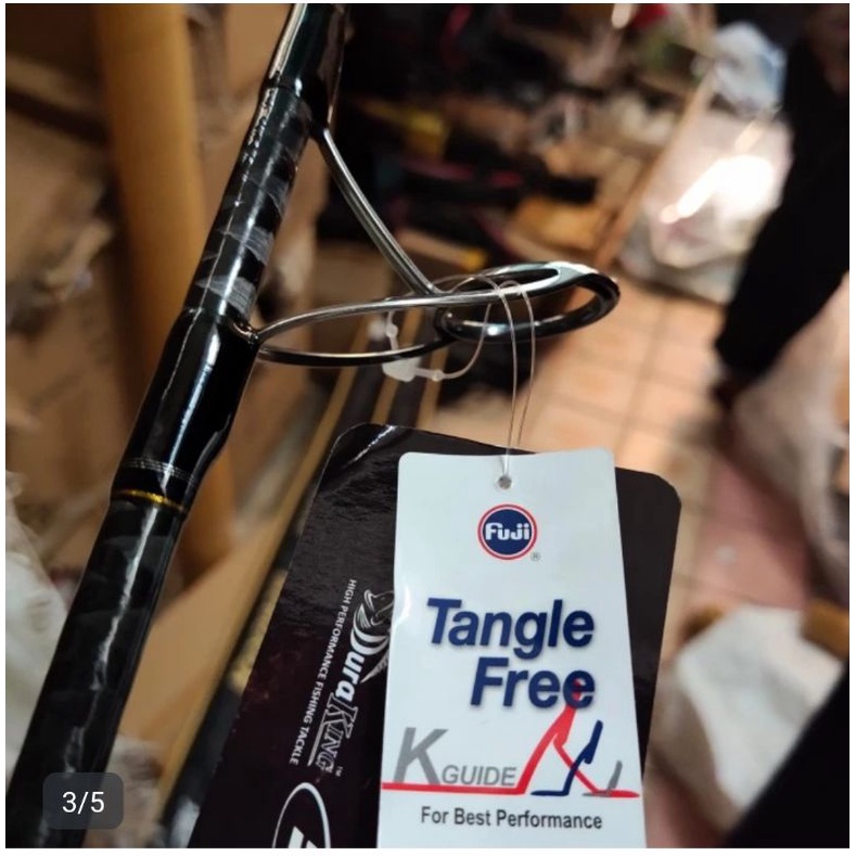 joran spinning duraking kenpachi 651 195 cm pe 3 4 5 spinning one piece