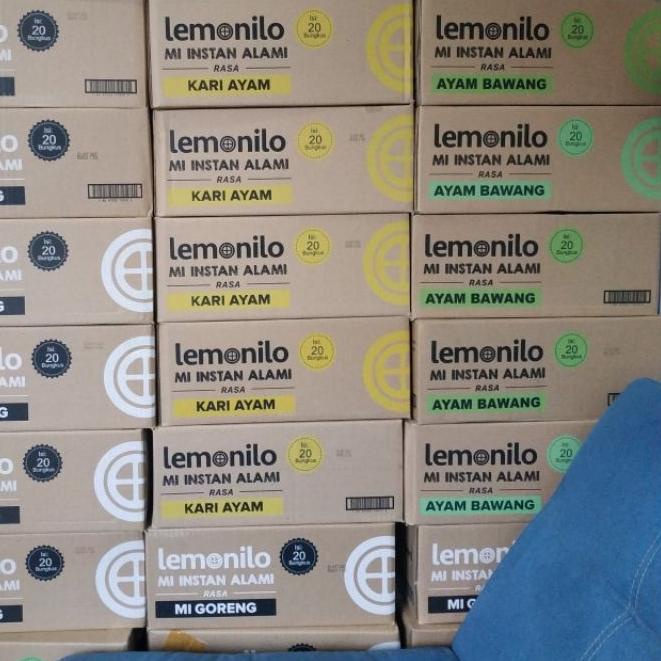 

Pasti Ada lemonilo mie instan sehat alami 1 dus isi 20 bungkus,