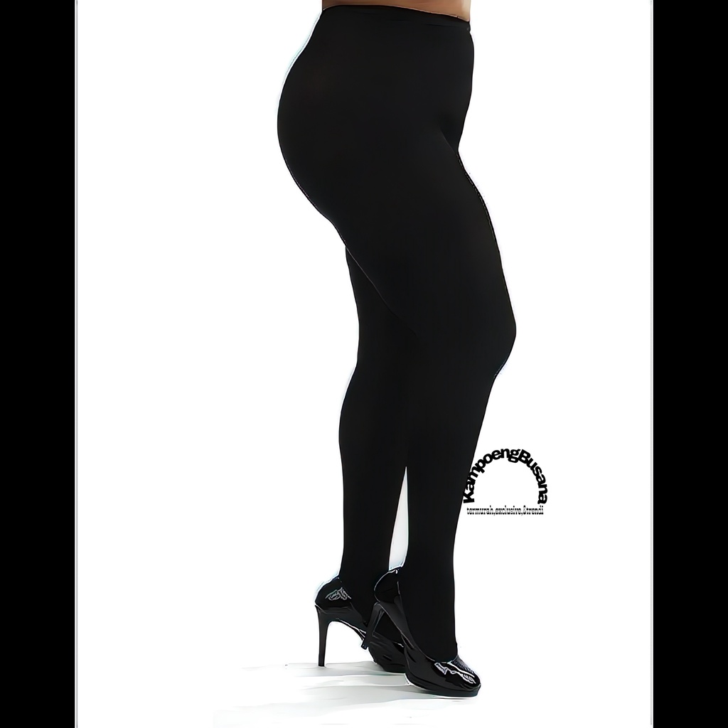 Celana Legging Wudhu Jumbo Polos Muslimah