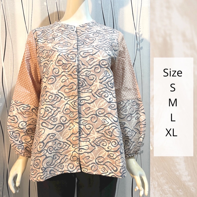 Atasan Batik Trikot