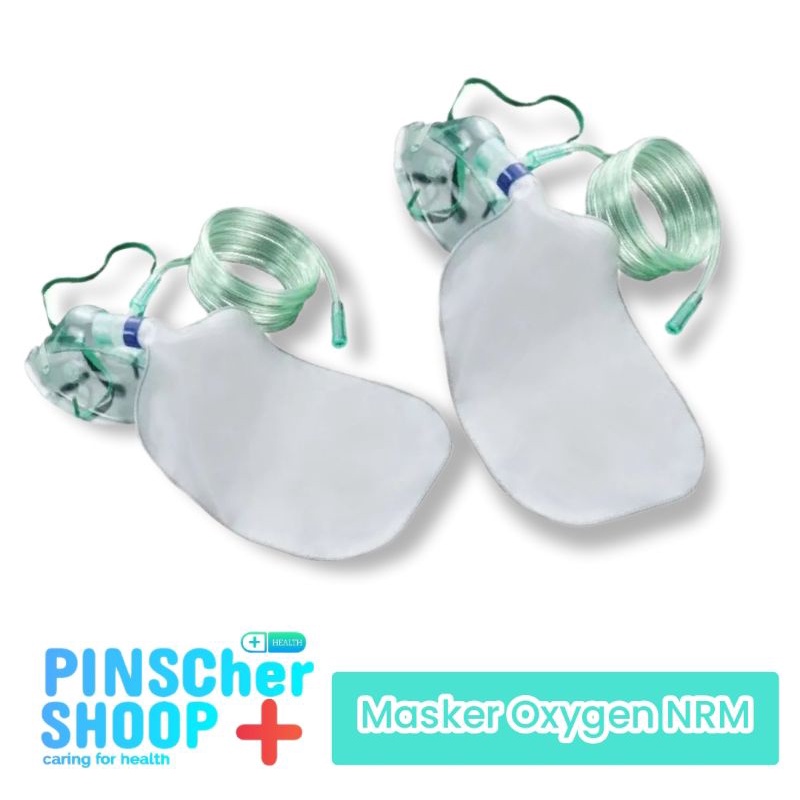 SELANG MASKER OXYGEN NRM (MASKER NON REBREATHING MASK) SATUAN