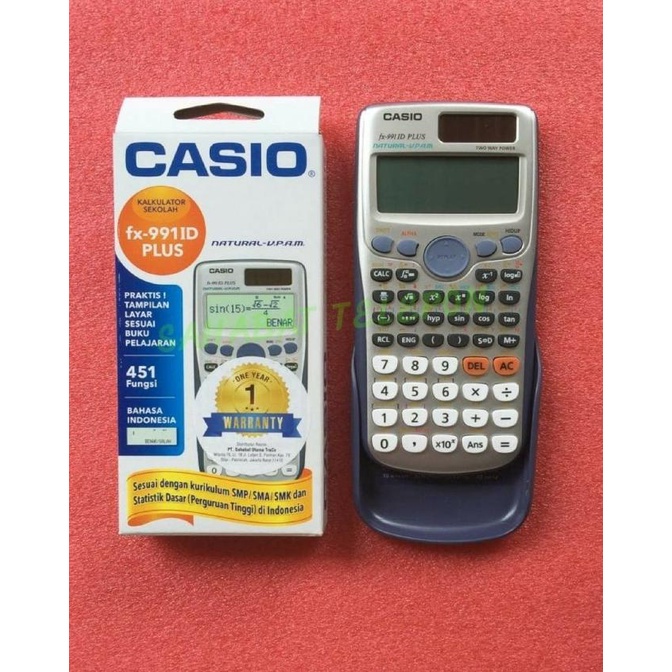 

[DIJUAL] KALKULATOR SCIENTIFIC CASIO FX-991 ID PLUS(ORIGINAL) E8576TRB
