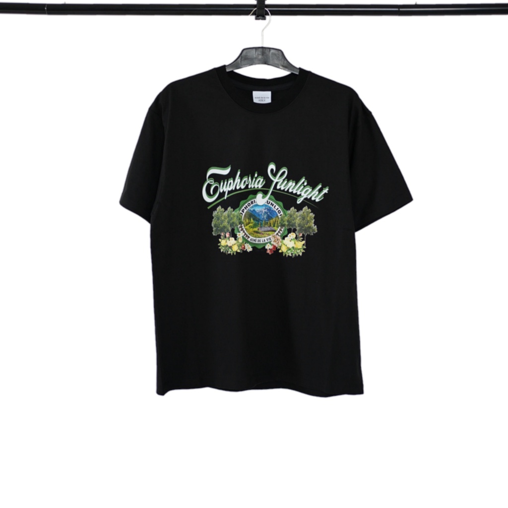 ADLV Black Euphoria Sunlight Tshirt Authentic / Kaos Acme De La Vie Hitam Original