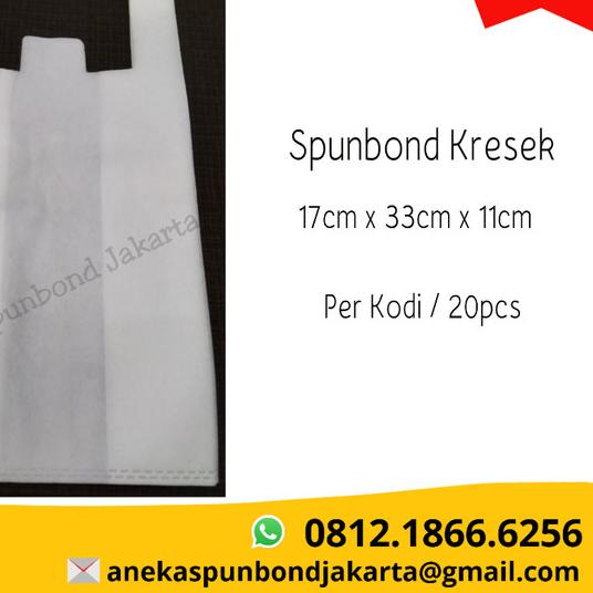 

Tas Spunbond Kresek 17cm x 33cm x 11cm