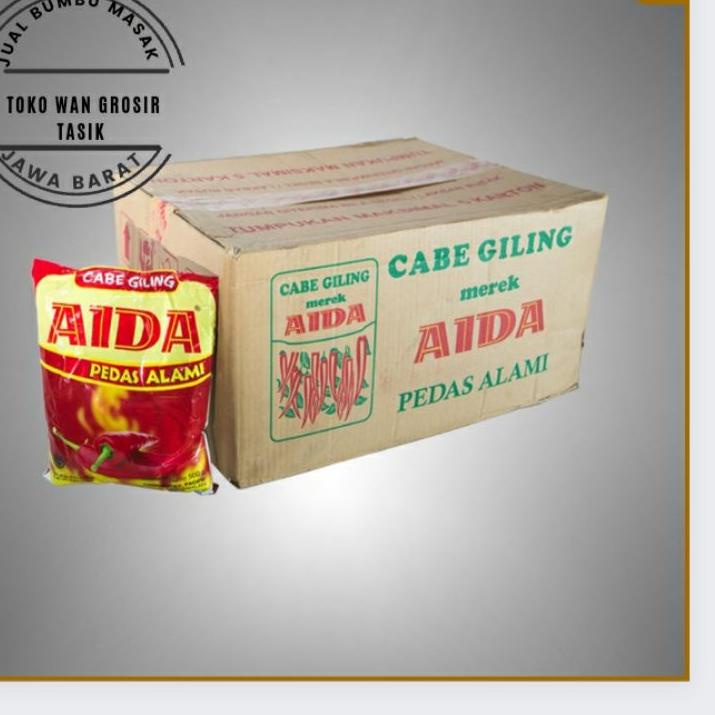 

Official Shop--CABE GILING AIDA ISI 500 GR PEDAS ALAMI CABE KHAS SUNDA