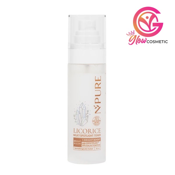 NPURE LICORICE MILKY SPOTLIGHT TONER 80ML