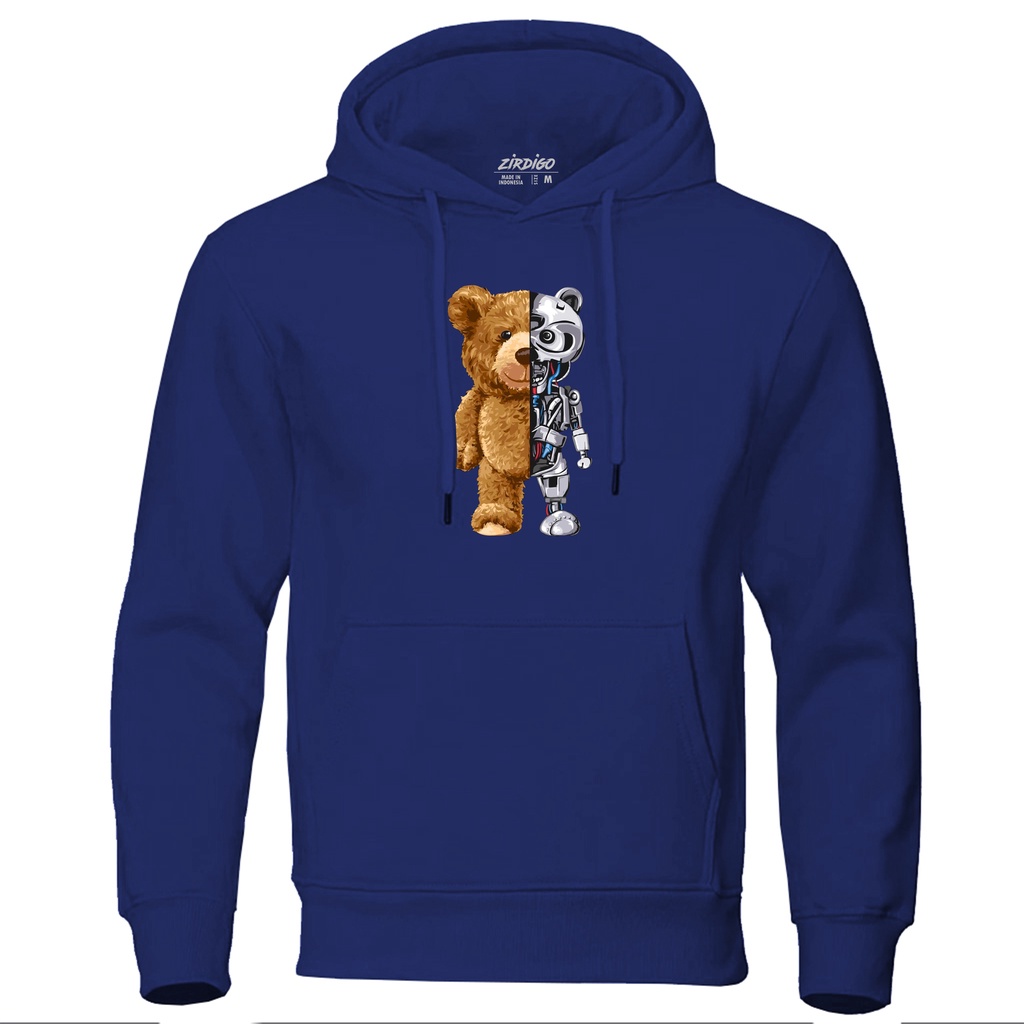 COD Sweater Hoodie Distro Robot Premium Quality Sablon Printing Hoodie Pria &amp; Wanita Hoodie Gambar Hoodie Termurah Terlaris