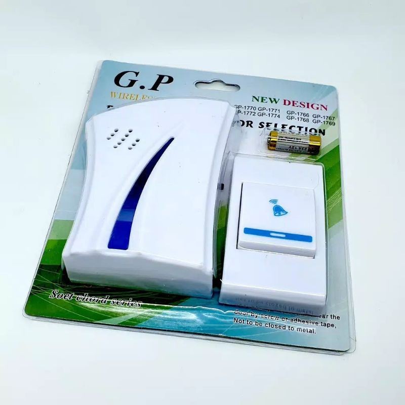 Bell Rumah Bell Pintu Wireless Bell Pintu Rumah Wireless Bel Rumah 32 Musik Model Gp-01766