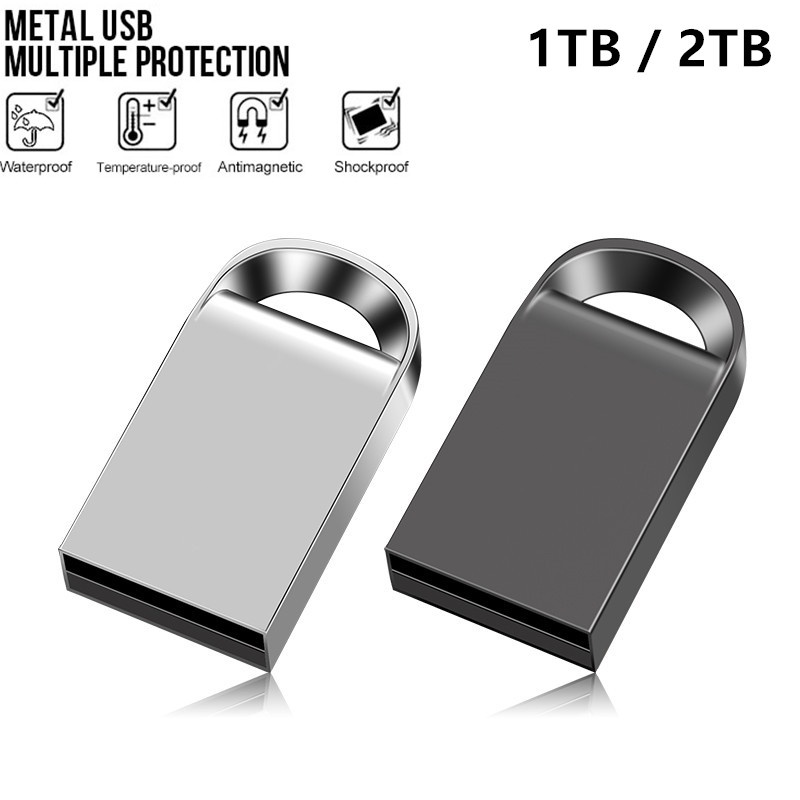 Flash Disk USB 2.0 Kapasitas 1TB Bahan Metal