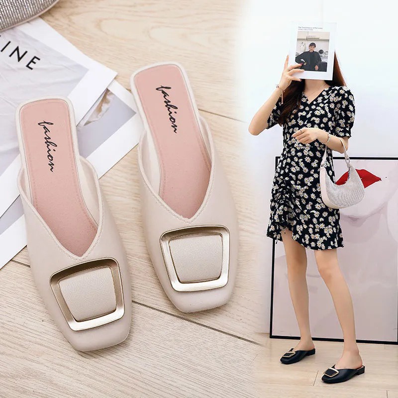 Chubby Glory SD2208 Sepatu sendal Wanita sandal tanpa tumit casual santai sehari hari ringan lentur termurah nyaman dipakai untuk anak 9 tahun sd dewasa cocok untuk kerja atau hangout berbahan jelly lentur dan slip on size 36 - 40