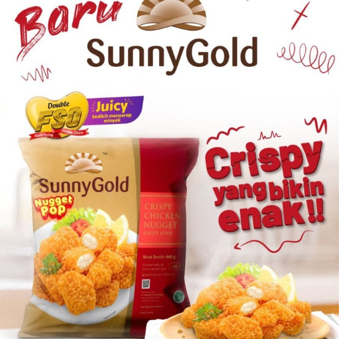 

SUNNY GOLD CHIKEN NUGGET POP 440GR440