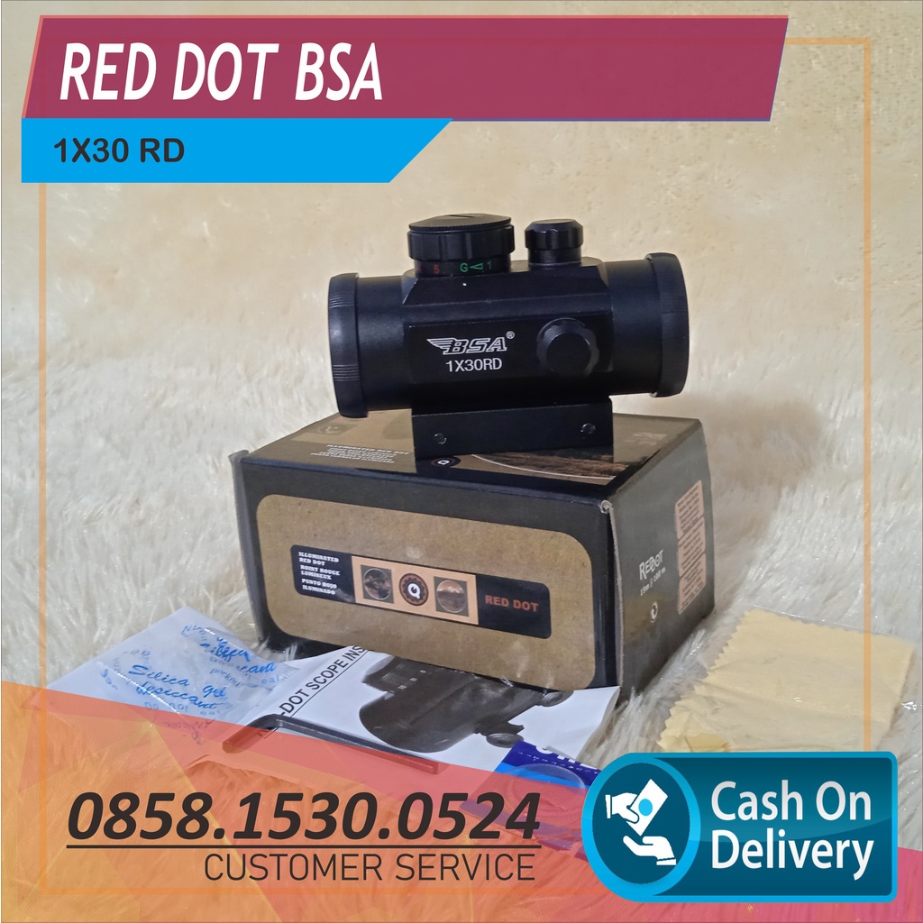 1X30RD Red Dot BSA Teropong