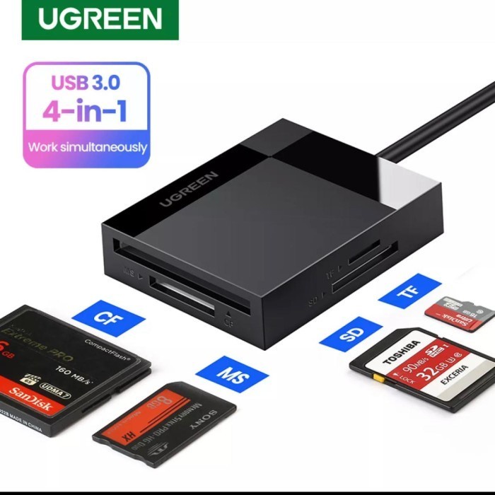 Ugreen USB 3.0 All in One Card Reader 50cm (30333)