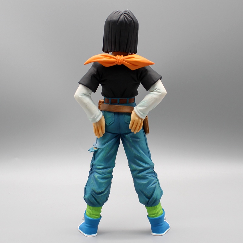 Mainan Action Figure Model Anime Dragon Ball Z Android 17 18 24CM Bahan PVC Untuk Koleksi Anak